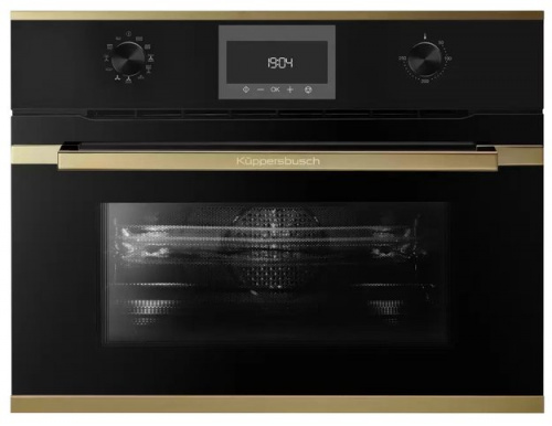 Компактный духовой шкаф с микроволнами Kuppersbusch CBM 6330.0 S4 Gold Компактный духовой шкаф с микроволнами Kuppersbusch CBM 6330.0 S4 Gold