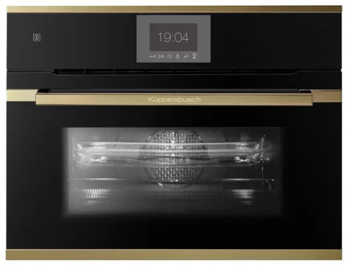 Компактный духовой шкаф с микроволнами Kuppersbusch CBM 6550.0 S4 Gold Компактный духовой шкаф с микроволнами Kuppersbusch CBM 6550.0 S4 Gold