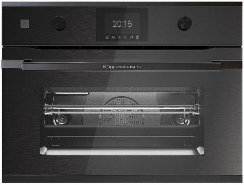 Компактный духовой шкаф с микроволнами Kuppersbusch CBM 6350.0 GPH 2 Black Chrome Компактный духовой шкаф с микроволнами Kuppersbusch CBM 6350.0 GPH 2 Black Chrome
