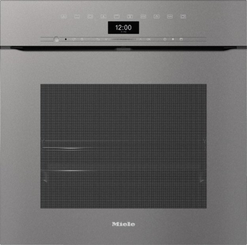 Духовой шкаф с фасадом без ручек Miele H 7464 BPX GRGR Духовой шкаф с фасадом без ручек Miele H 7464 BPX GRGR
