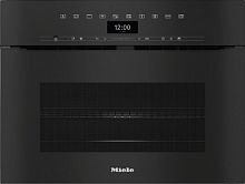 Компактный духовой шкаф с СВЧ Miele H7440BMX OBSW