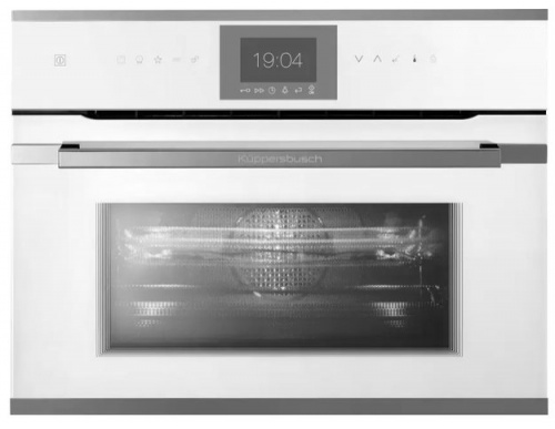 Компактный духовой шкаф с микроволнами Kuppersbusch CBM 6550.0 W3 Silver Chrome Компактный духовой шкаф с микроволнами Kuppersbusch CBM 6550.0 W3 Silver Chrome